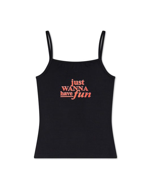 JUST WANNA HAVE FUN TOP
