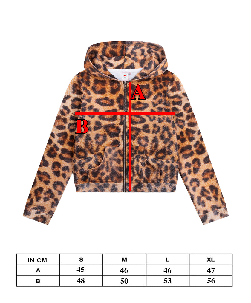 LEOPARD HOODIE