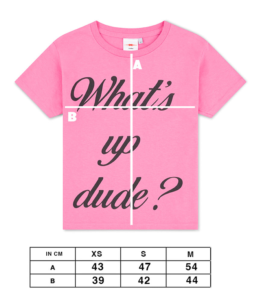 WHAT'S UP DUDE BABY TEE